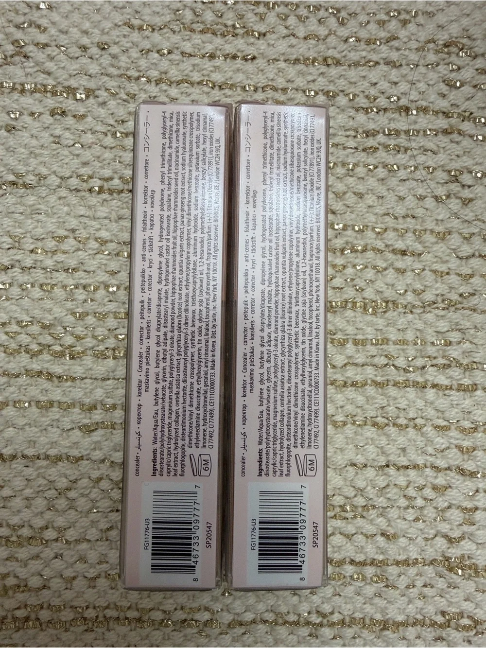 2 tarte Radiant Shape Tape Concealer - beige, light tan